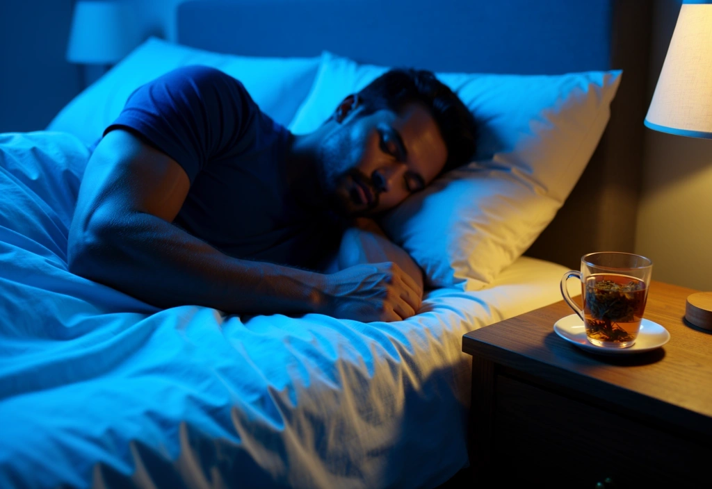 Beruhigende Abendroutine